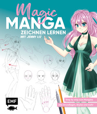 Vorderes Coverbild Magic Manga – Zeichnen lernen mit Jenny Liz