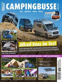 Vorderes Coverbild pro mobil Extra Campingbusse