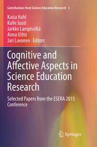 Vorderes Coverbild Cognitive and Affective Aspects in Science Education Research