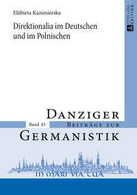 Vorderes Coverbild Direktionalia im Deutschen und im Polnischen