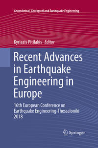 Vorderes Coverbild Recent Advances in Earthquake Engineering in Europe