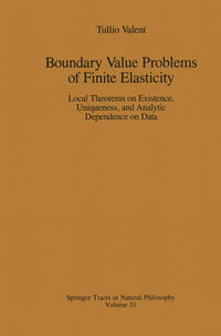 Vorderes Coverbild Boundary Value Problems of Finite Elasticity
