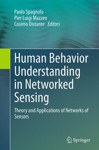 Vorderes Coverbild Human Behavior Understanding in Networked Sensing