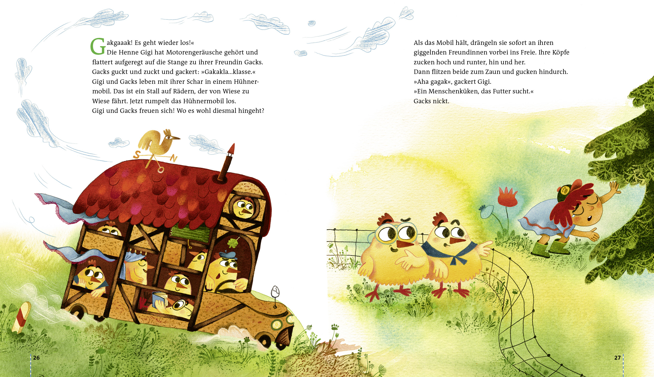 Beispielinhalt (Bild) Gecko Kinderzeitschrift Band 97