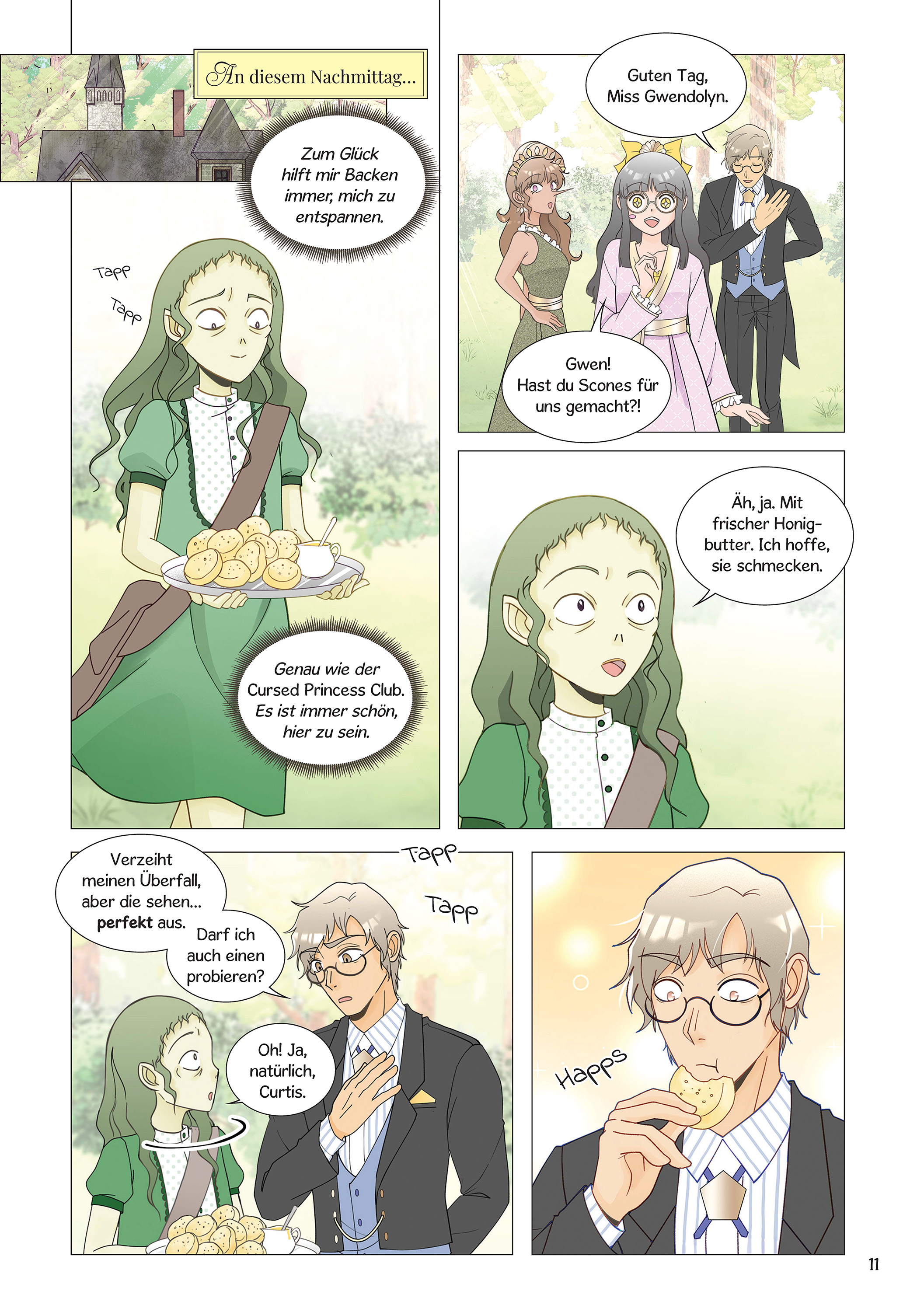 Beispielinhalt (Bild) Cursed Princess Club 02