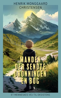 Vorderes Coverbild Manden der sendte Dronningen en bog
