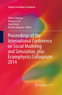 Vorderes Coverbild Proceedings of the International Conference on Social Modeling and Simulation, plus Econophysics Colloquium 2014