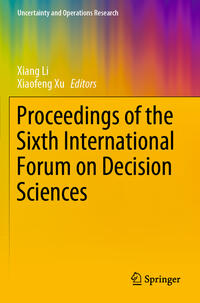 Vorderes Coverbild Proceedings of the Sixth International Forum on Decision Sciences