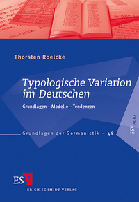 Vorderes Coverbild Typologische Variation im Deutschen