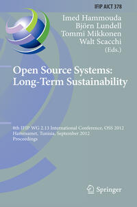 Vorderes Coverbild Open Source Systems: Long-Term Sustainability