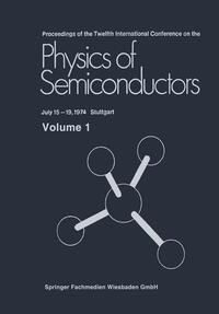 Vorderes Coverbild Proceedings of the Twelfth International Conference on the Physics of Semiconductors