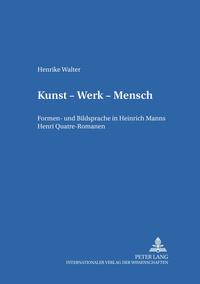 Vorderes Coverbild Kunst – Werk – Mensch