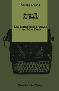 Vorderes Coverbild Semantik der Deixis