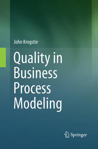 Vorderes Coverbild Quality in Business Process Modeling