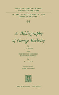 Vorderes Coverbild A Bibliography of George Berkeley