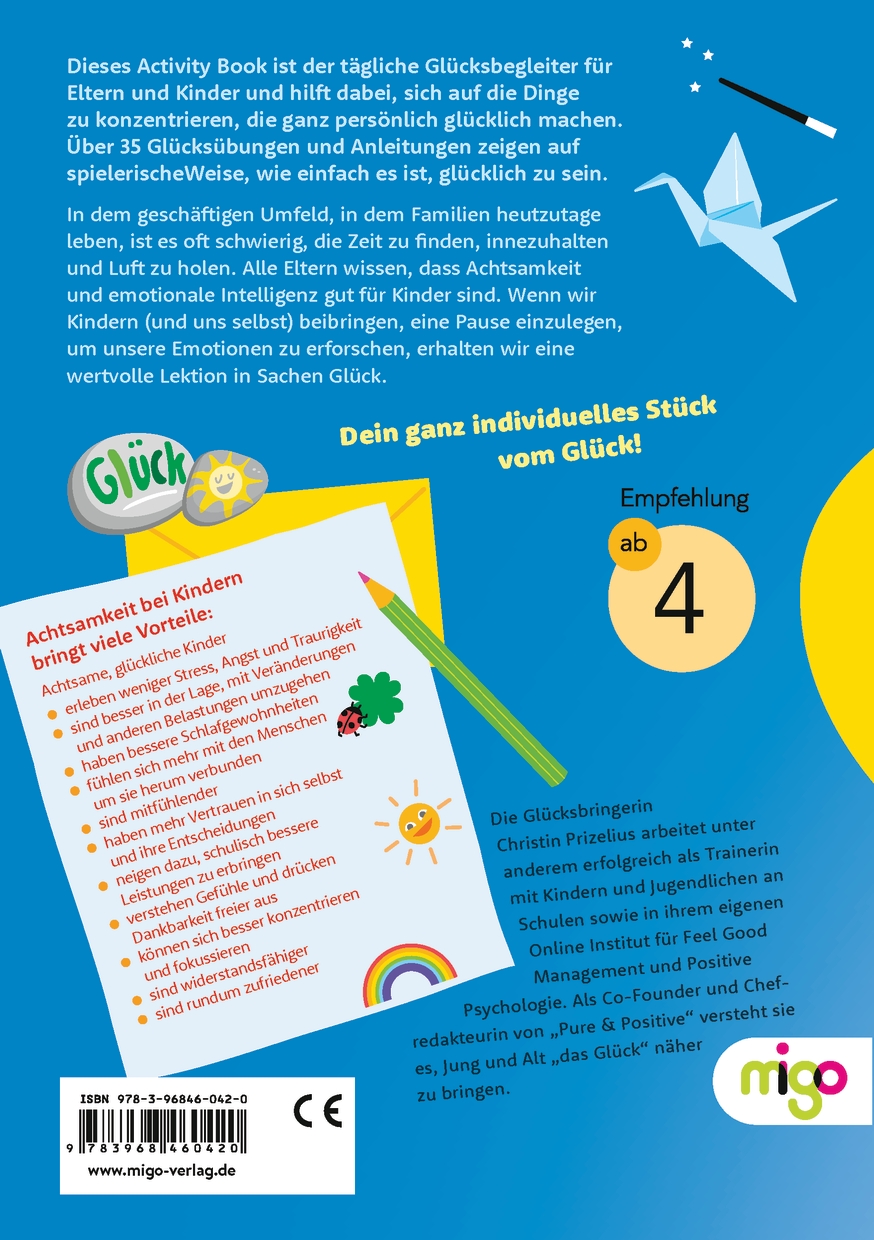 Rückseitencover Glück lernen