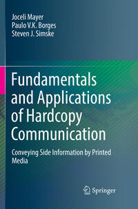 Vorderes Coverbild Fundamentals and Applications of Hardcopy Communication