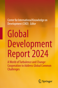 Vorderes Coverbild Global Development Report 2024