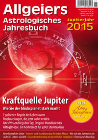 Vorderes Coverbild Allgeiers Astrologisches Jahresbuch 2015