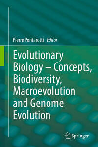 Vorderes Coverbild Evolutionary Biology – Concepts, Biodiversity, Macroevolution and Genome Evolution
