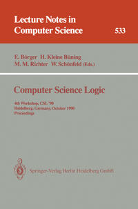 Vorderes Coverbild Computer Science Logic