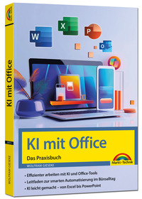 Vorderes Coverbild KI mit Office und Microsoft 365 - Das Praxisbuch