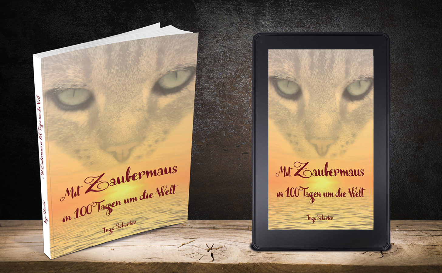Werbematerial (Bild) Mit Zaubermaus in 100 Tagen um die Welt