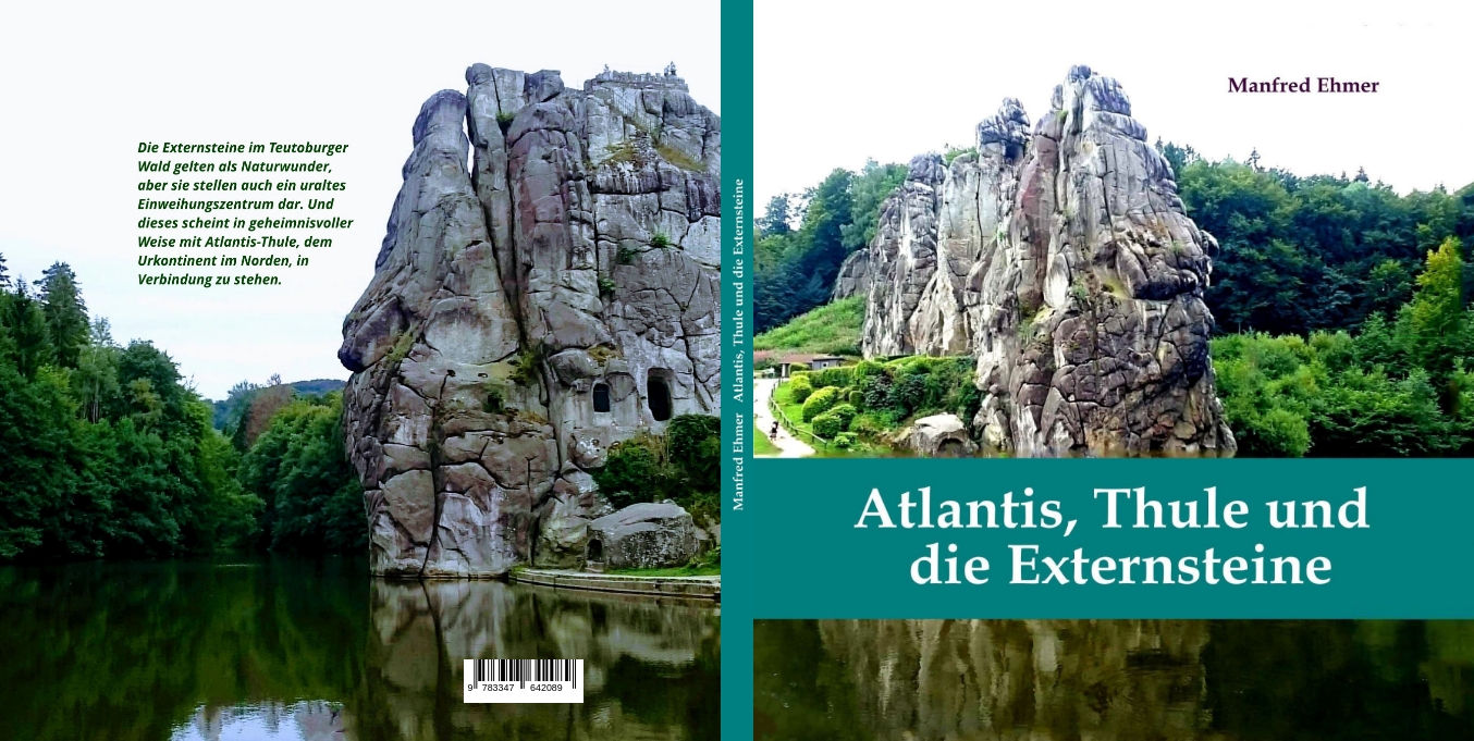 Gesamtes Coverbild Atlantis, Thule und die Externsteine