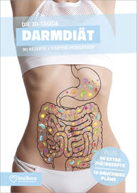Vorderes Coverbild Darm Diätplan - Ernährungsplan zum Abnehmen für 30 Tage