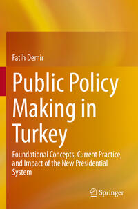 Vorderes Coverbild Public Policy Making in Turkey