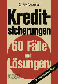 Vorderes Coverbild Kreditsicherungen