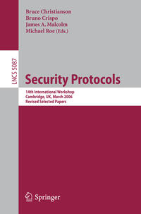 Vorderes Coverbild Security Protocols
