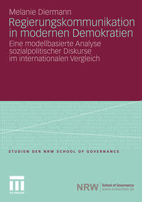Vorderes Coverbild Regierungskommunikation in modernen Demokratien