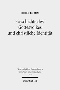 Vorderes Coverbild Geschichte des Gottesvolkes und christliche Identität