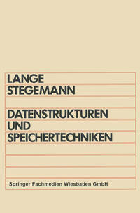 Vorderes Coverbild Datenstrukturen und Speichertechniken