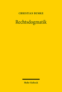 Vorderes Coverbild Rechtsdogmatik