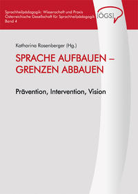 Vorderes Coverbild Sprache aufbauen - Grenzen abbauen