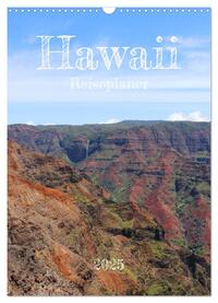 Vorderes Coverbild Hawaii - Reiseplaner (Wandkalender 2025 DIN A3 hoch), CALVENDO Monatskalender