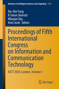 Vorderes Coverbild Proceedings of Fifth International Congress on Information and Communication Technology