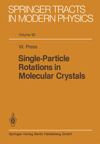 Vorderes Coverbild Single-Particle Rotations in Molecular Crystals