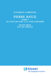 Vorderes Coverbild Pierre Bayle