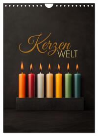 Vorderes Coverbild Kerzenwelt (Wandkalender 2026 DIN A4 hoch), CALVENDO Monatskalender