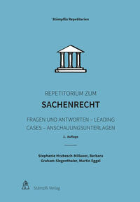 Vorderes Coverbild Repetitorium zum Sachenrecht