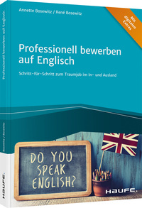 Vorderes Coverbild Professionell bewerben auf Englisch