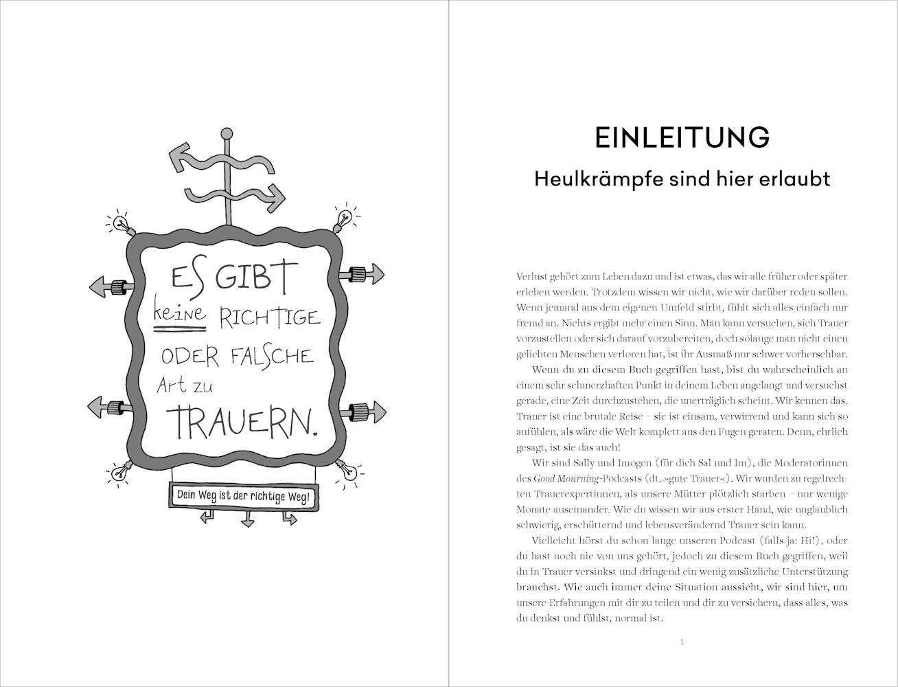 Beispielinhalt (Bild) Deine Trauer und du