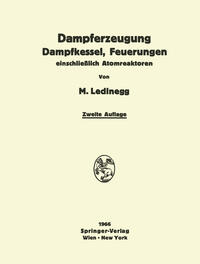 Vorderes Coverbild Dampferzeugung Dampfkessel, Feuerungen
