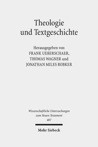 Vorderes Coverbild Theologie und Textgeschichte