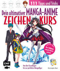 Vorderes Coverbild Dein ultimativer Manga-Anime-Zeichenkurs – 111 Tipps und Tricks – Von den Grundlagen bis zur perfekten Mangafigur
