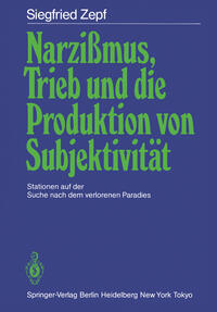 Vorderes Coverbild Narzißmus, Trieb und die Produktion von Subjektivität