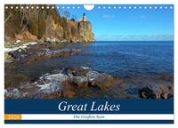 Vorderes Coverbild Great Lakes - Die großen Seen (Wandkalender 2026 DIN A4 quer), CALVENDO Monatskalender
